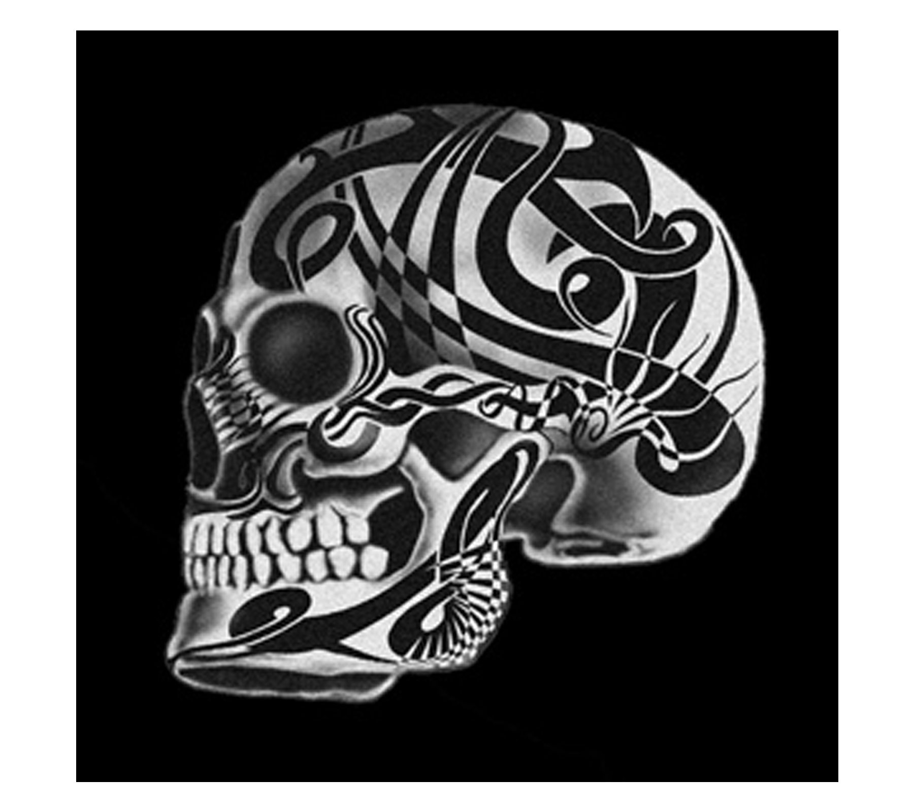 Tribal Skull Tattoo transparent PNG - StickPNG